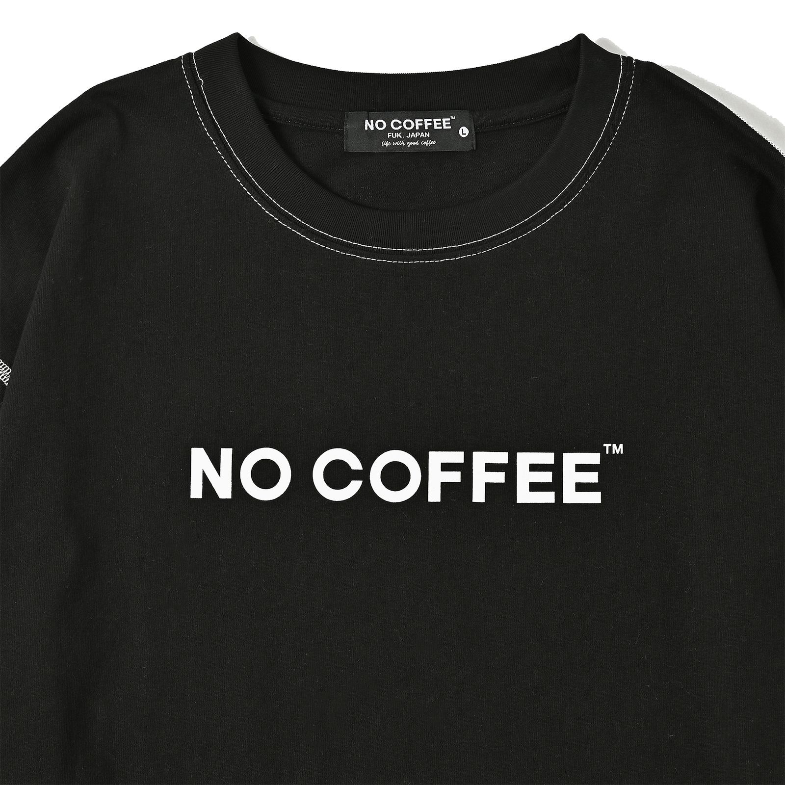 ロゴプリントLS TEE (BLACK)