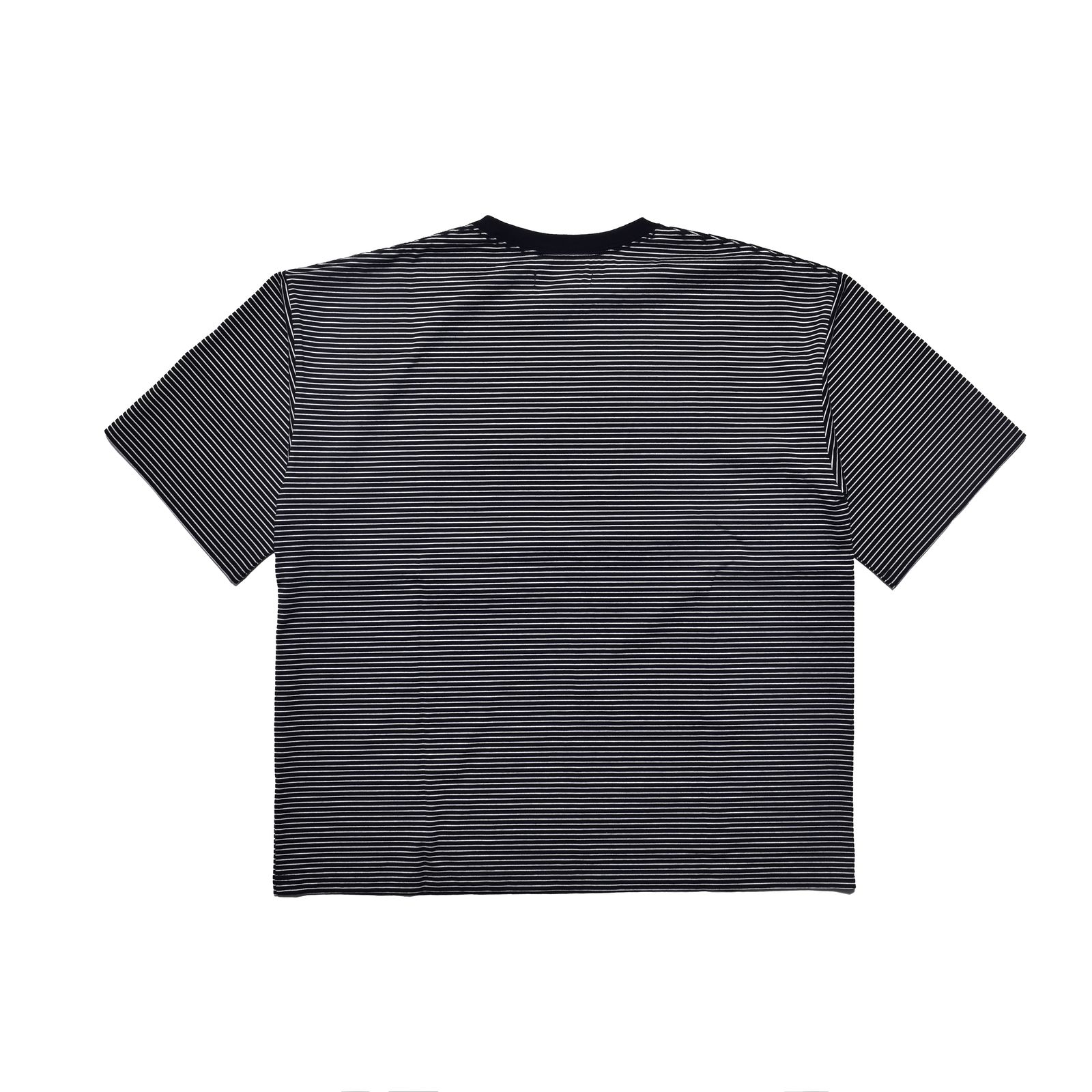 Micro Border Loose Crewneck T-SH (BLT) / オリジナル ボーダー ワイド Tシャツ