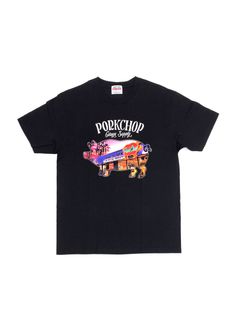 PORK STORE TEE (BLACK) / ポーク ストア Tシャツ