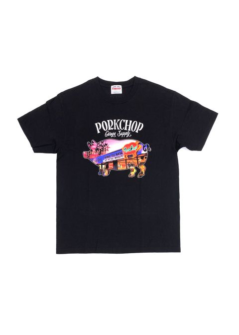 PORK STORE TEE (BLACK) / ポーク ストア Tシャツ