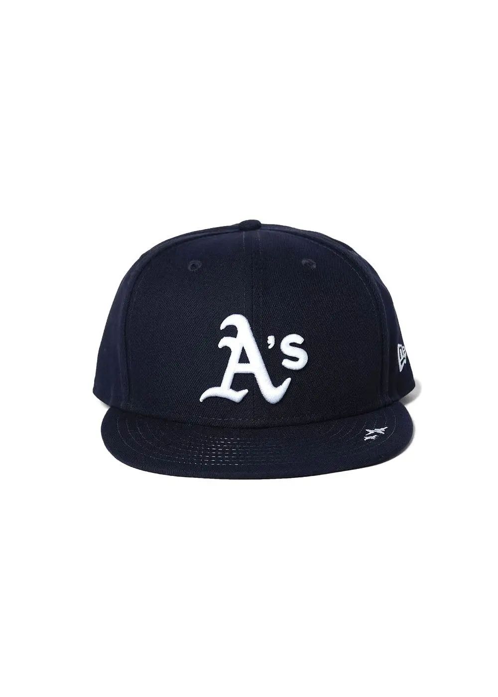 ×NEWERA OAKLAND ATHLETICS CAP (NAVY) / ニューエラ コラボベースボールキャップ