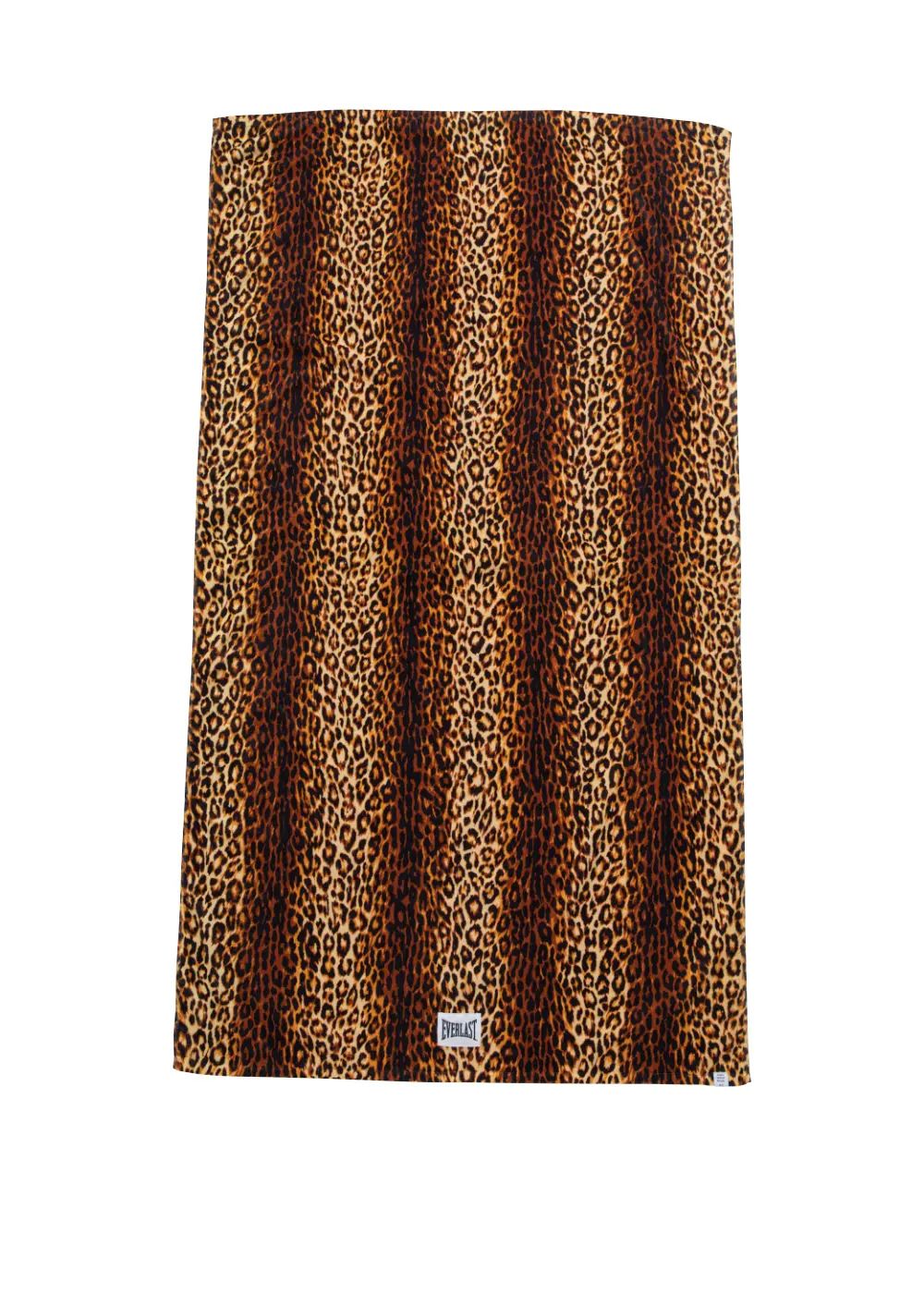 EVERLAST Ex.BEACH TOWEL "RAY" (LEOPARD) / エバーラスト コラボ ビーチタオル