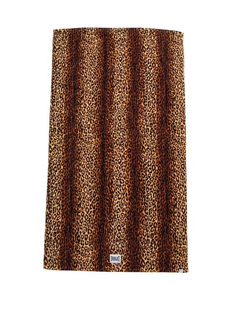 EVERLAST Ex.BEACH TOWEL "RAY" (LEOPARD) / エバーラスト コラボ ビーチタオル