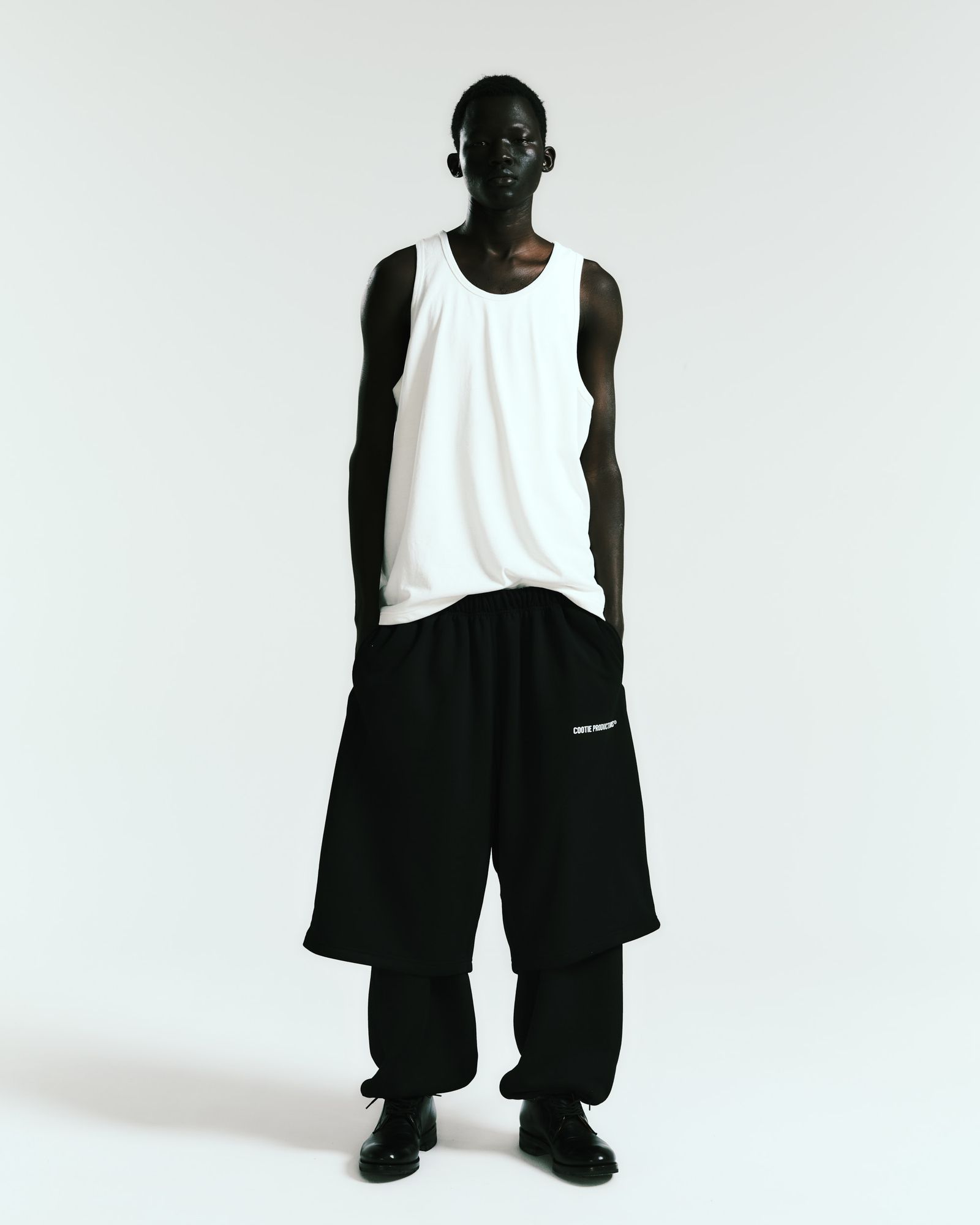 COOTIE Dry Tech Jersey Tank Topタンクトップ COOTIE PRODUCTIONS - Dry Tech Jersey Tank Top (WHITE