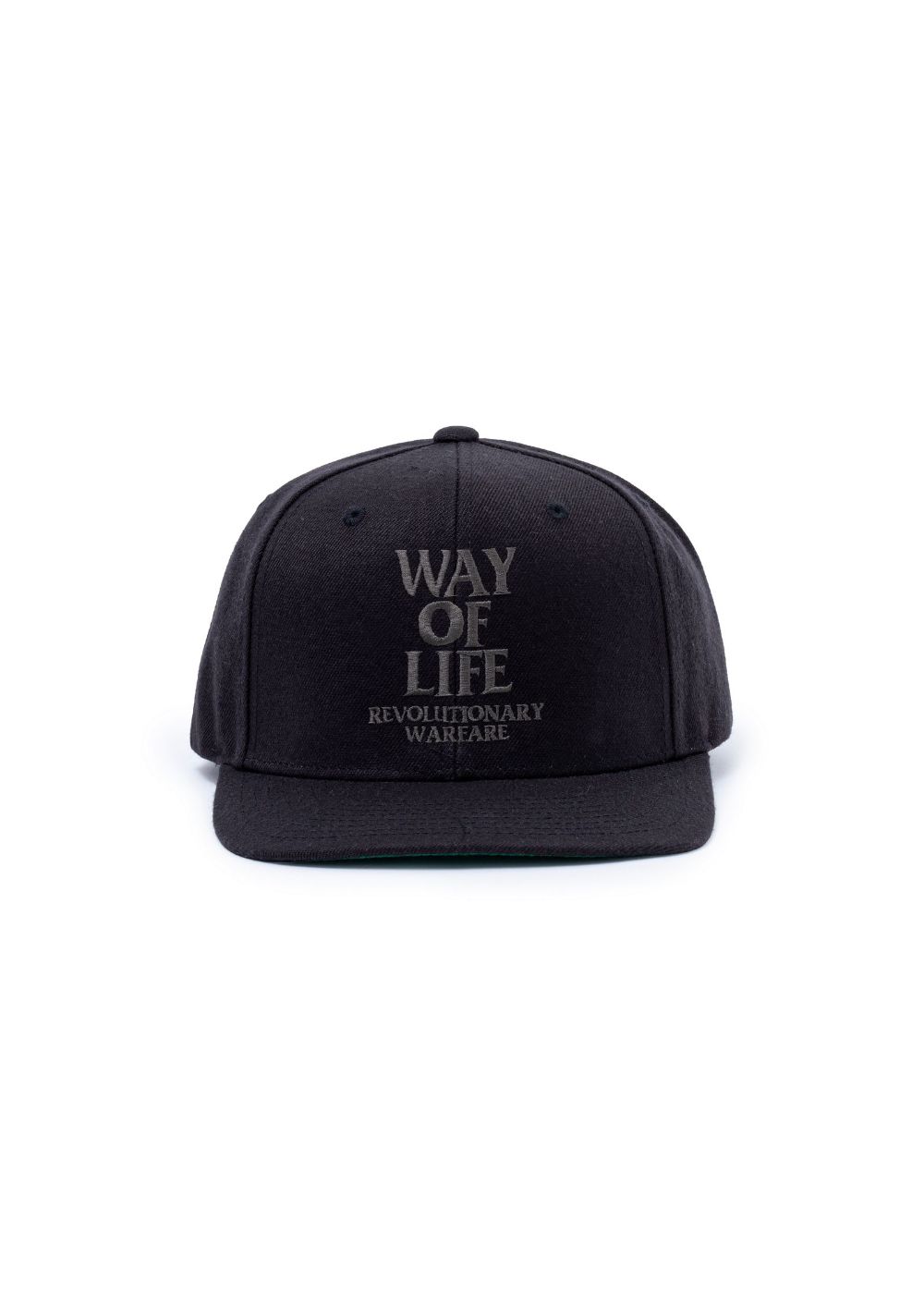 RATS EMBROIDERY WAY OF LIFE CAP キャップ　黒