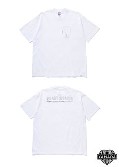 S/S PRINTED TEE "GUMMO" (WHITE) / ×YUTA YAMANO コラボ Tシャツ