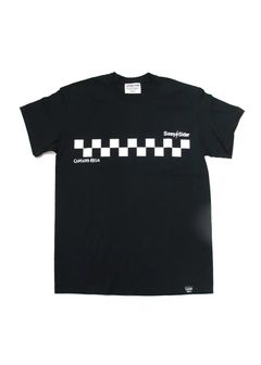 ×SUNNY C SIDER CHECKER LOGO S/S TEE (BLACK) / サニーシーサイダー コラボチェッカーロゴT