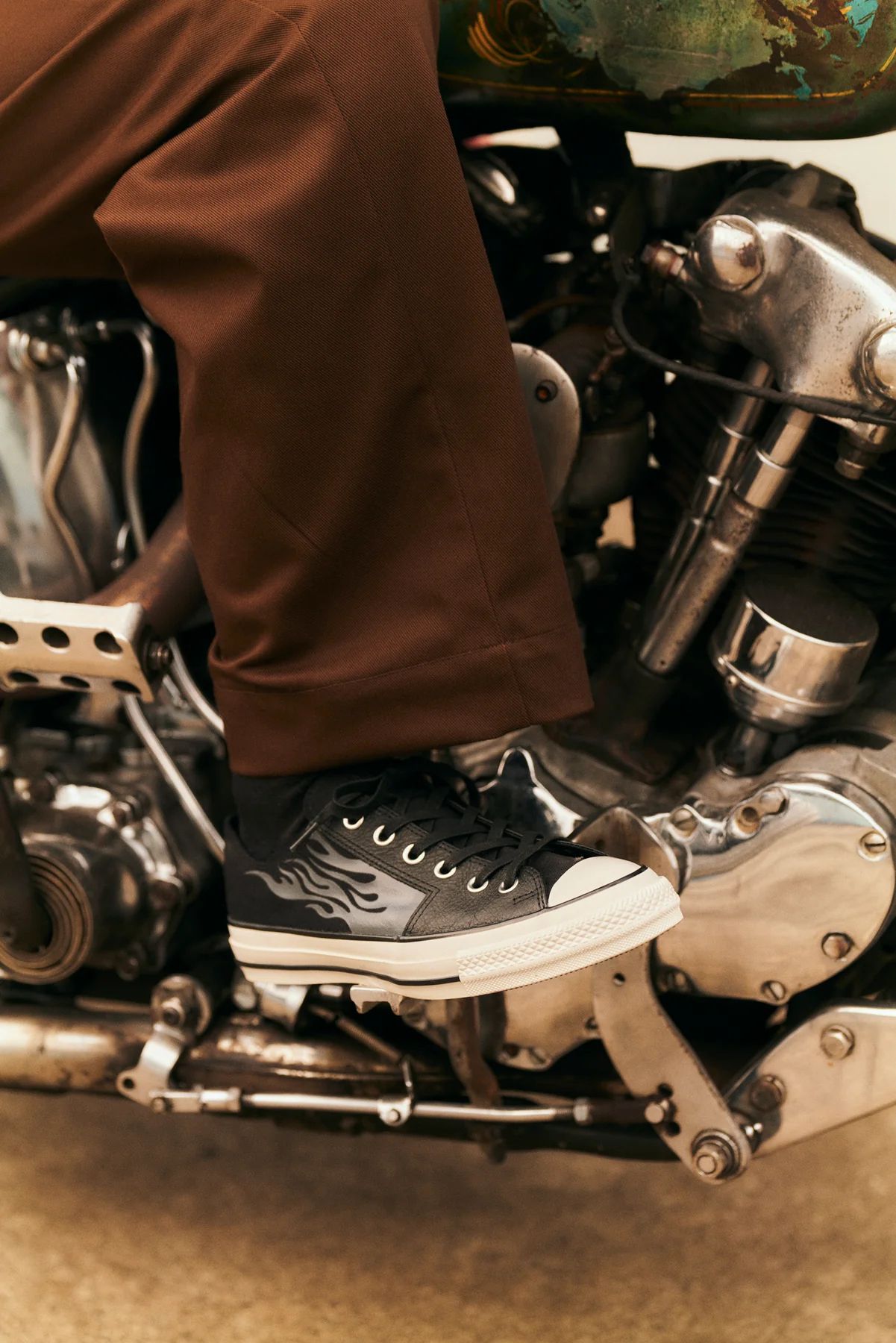 × CONVERSE ALL STAR AGED OX / CL (BLACK) / コンバース コラボスニーカー