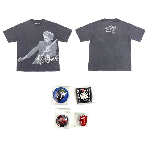 BUENA VISTA 新作販売告知 / 世界的バンドとのコラボによるTシャツやピンズ&缶バッジsetが発売！