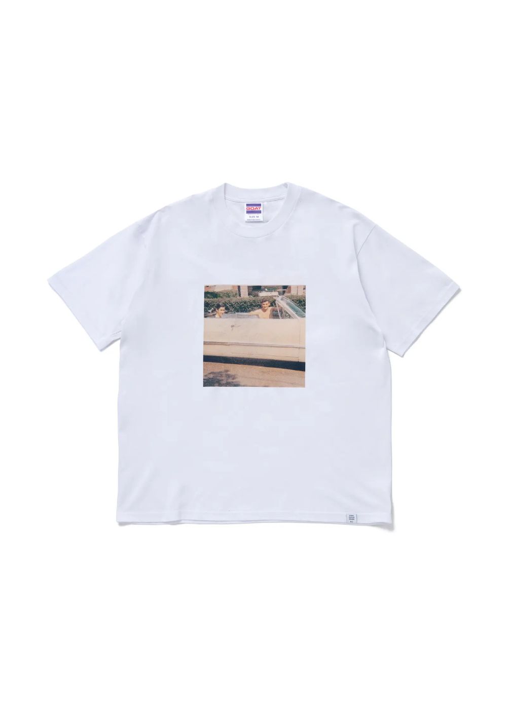 S/S LOVE ME LOGO TEE "BYERS" (WHITE) / カーティス・クリグ コラボ フォトTee