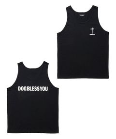 D.B TANKTOP (BLACK) / プリント タンクトップ