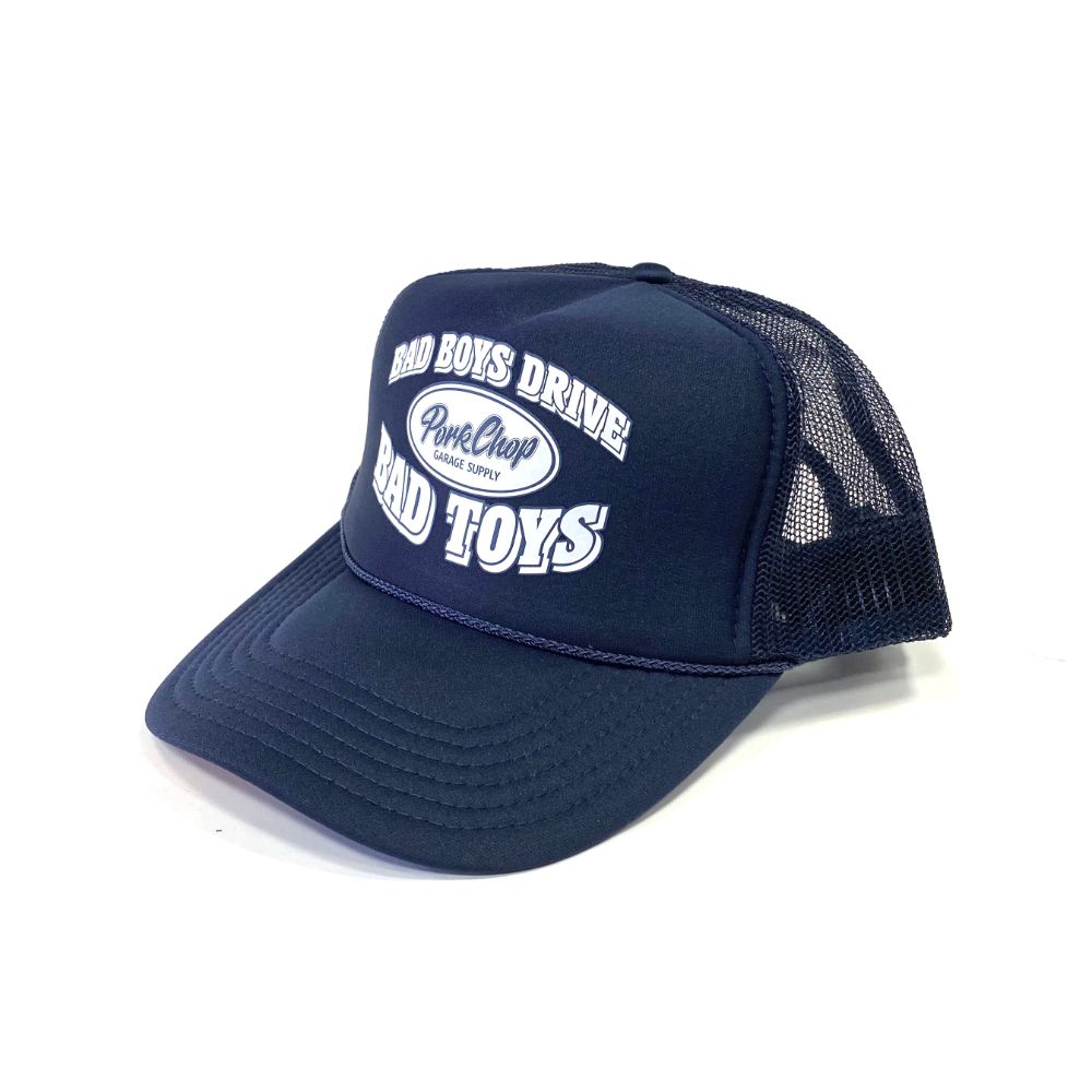 PORKCHOP - BAD TOYS CAP (BLACK) / プリント メッシュキャップ | LOOPHOLE