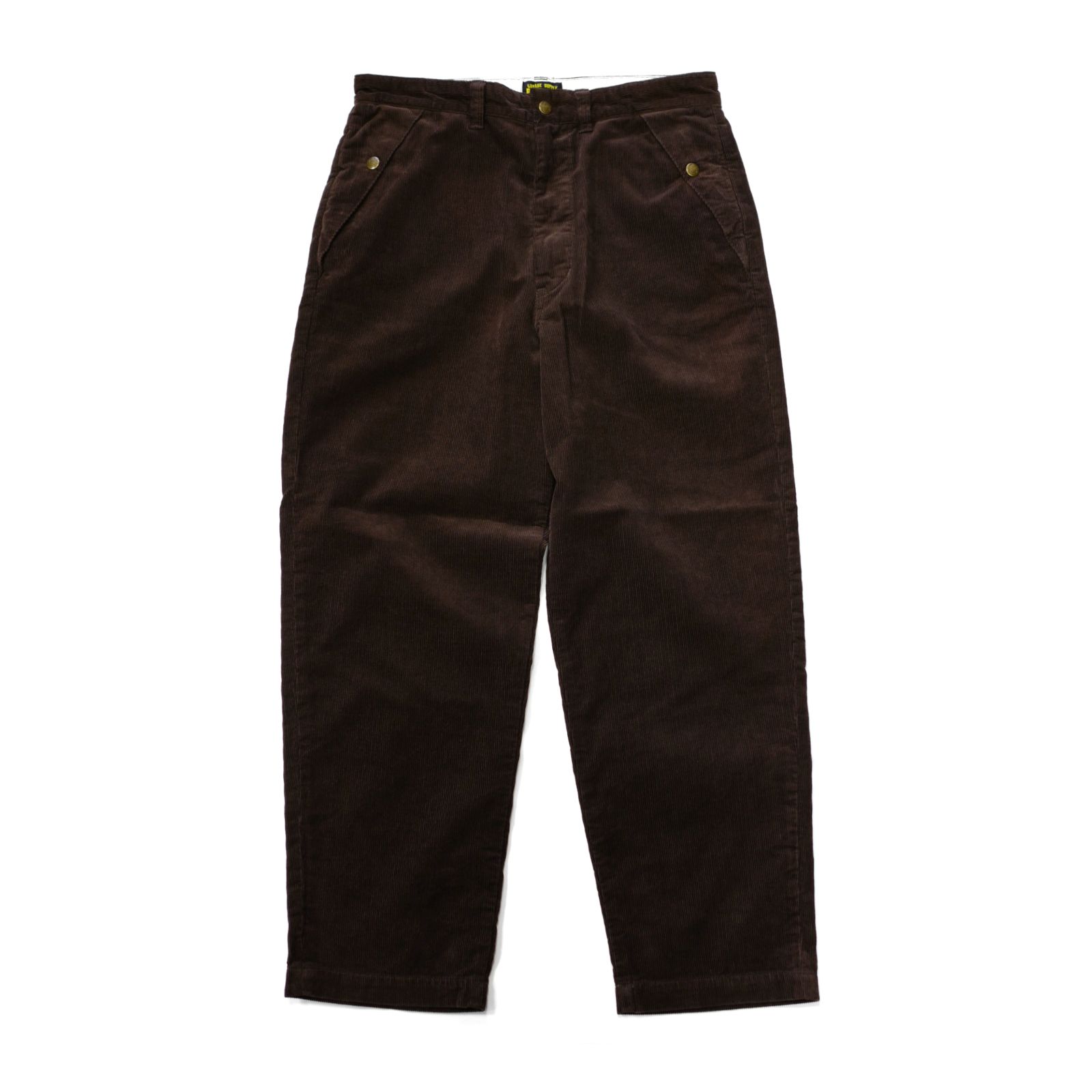 PORKCHOP - 【ラスト1点】LOOSE FIT CORDUROY PANTS (BROWN