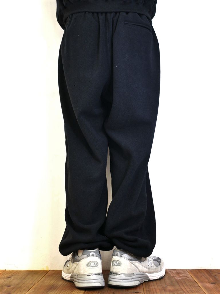 COOTIE PRODUCTIONS - Fleece Wide Easy Pants (BLACK) / フリース 