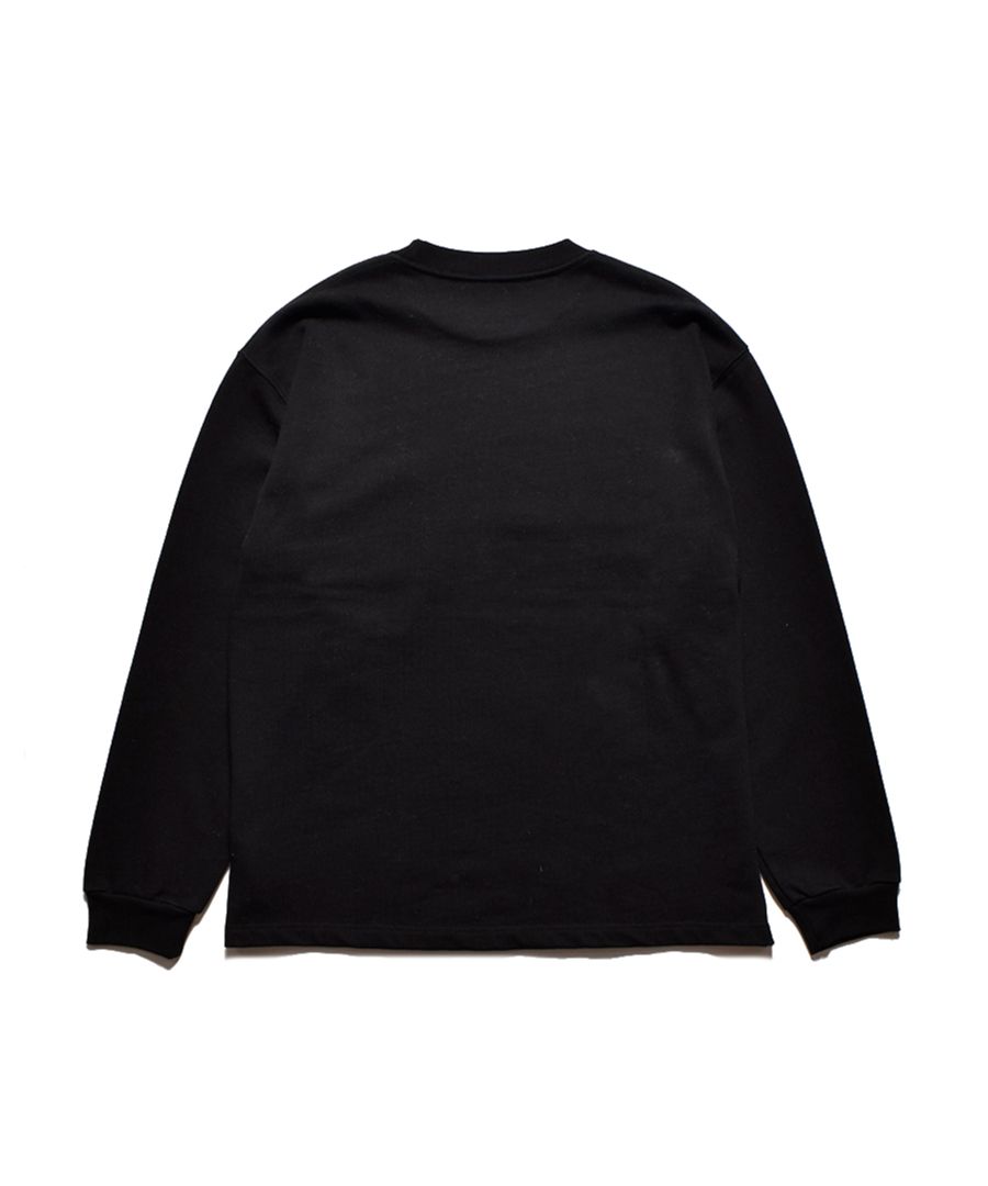 MINEDENIM - Heavy weight Loose Fit L/S T-SH (WHT) / BTSA