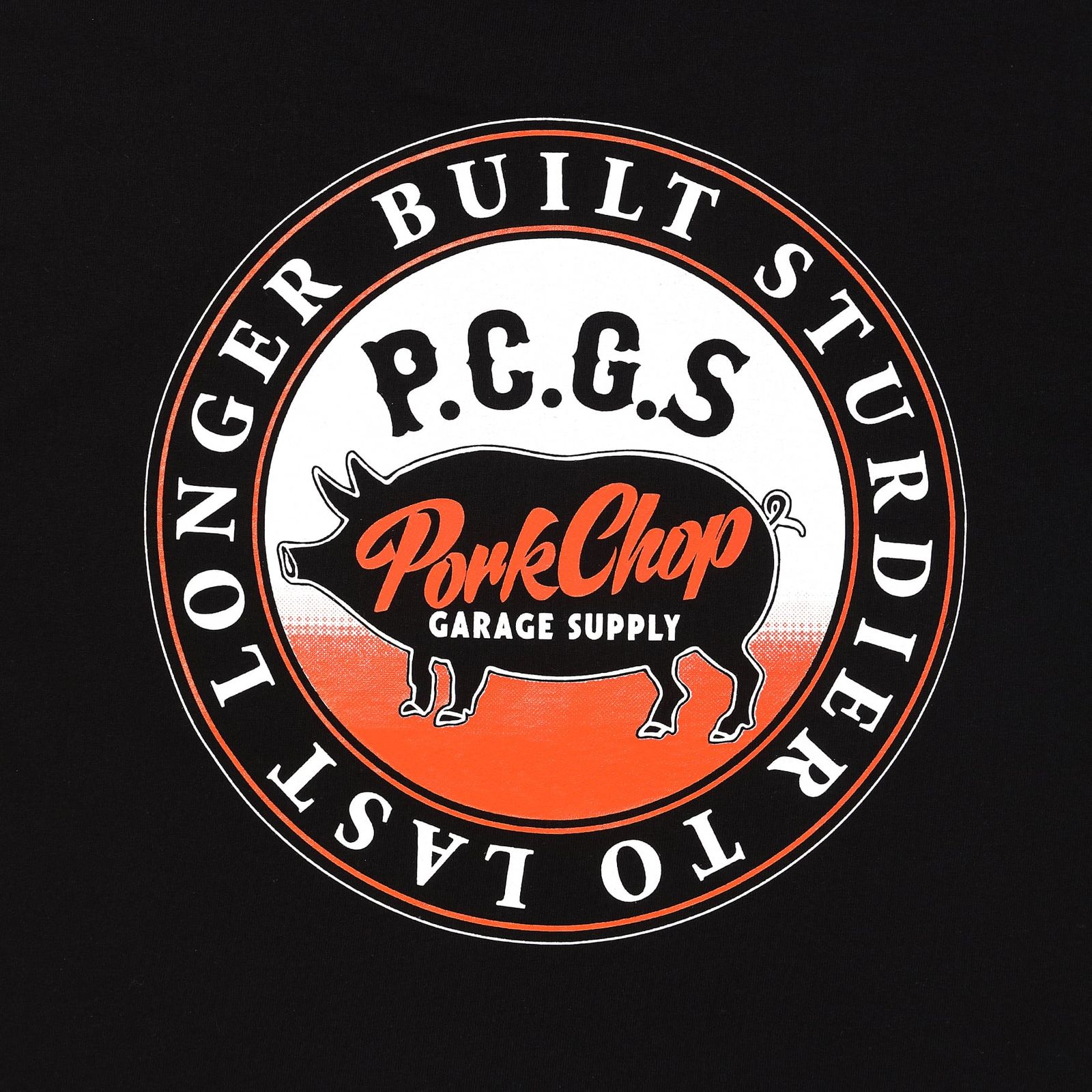 CIRCLE PORK TEE (BLACK) / サークルポーク Tシャツ