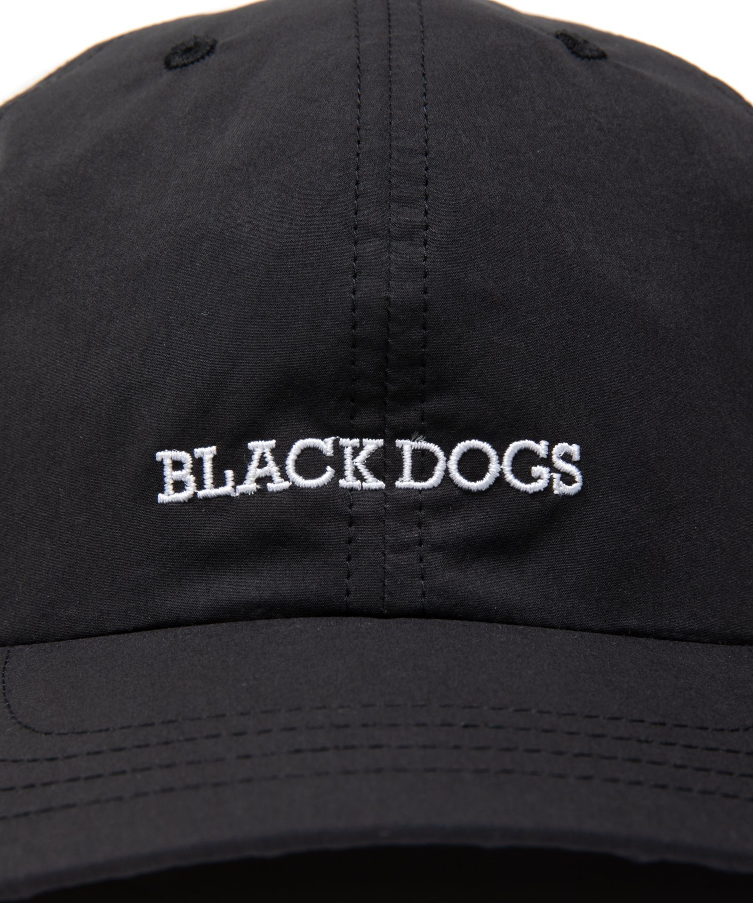 ROTTWEILER - B.D CAP (BLACK) / ロゴ刺繍 ローキャップ。 | LOOPHOLE