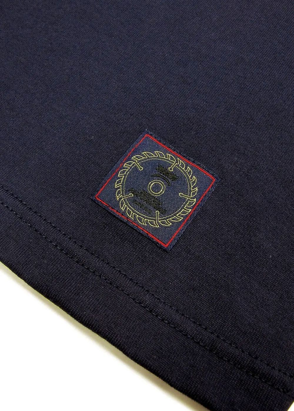 【ラスト1点】PRINT TEE (NAVY) / ロゴ プリント Tシャツ
