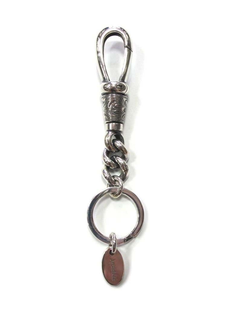 ANTIDOTE BUYERS CLUB - CLASSIC KEY CHAIN (SILVER) / クラシックキー 