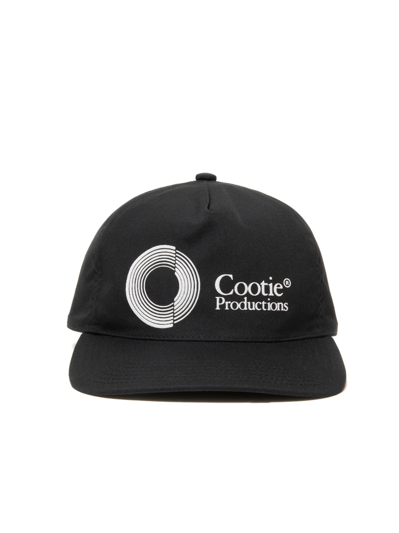 COOTIE PRODUCTIONS - T/C 5 Panel Cap (BLACK) / T/Cウェザー