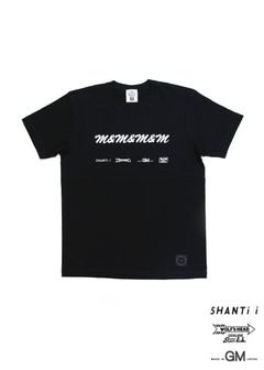 PRINT S/S TEE (BLACK) / ×SHANTII×WOLF'S HEAD×MADE IN GM JAPAN コラボプリントT