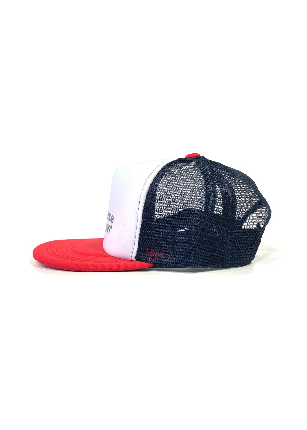 M&M CUSTOM PERFORMANCE - PRINT MESH CAP (NAVY/WHITE/RED