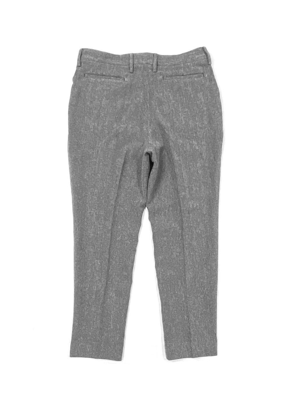 VINTAGE TYPE HERRINGBONE SLACKS (CHARCOAL) / ヴィンテージ タイプ ヘリンボーン スラックス