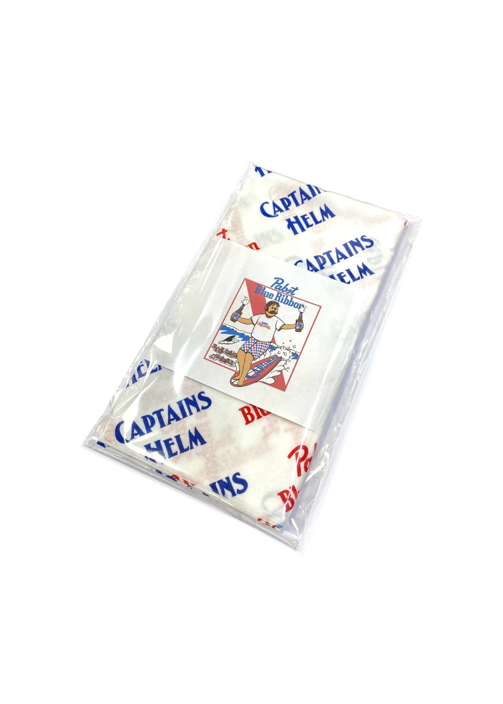 × Pabst Blue Ribbon TENUGUI (WHITE) / ×パブストブルーリボン コラボ 手拭い