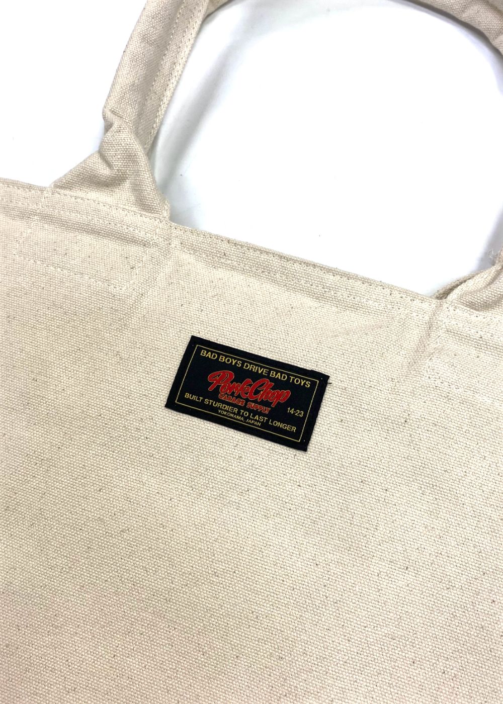 CYOW ZIP TOTE BAG (NATURAL) / プリントトート バッグ