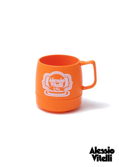 ALESSIO Ex.DINEX MUG "MAX" (ORANGE) / ×アレッシオ ヴィテッリ コラボ マグカップ