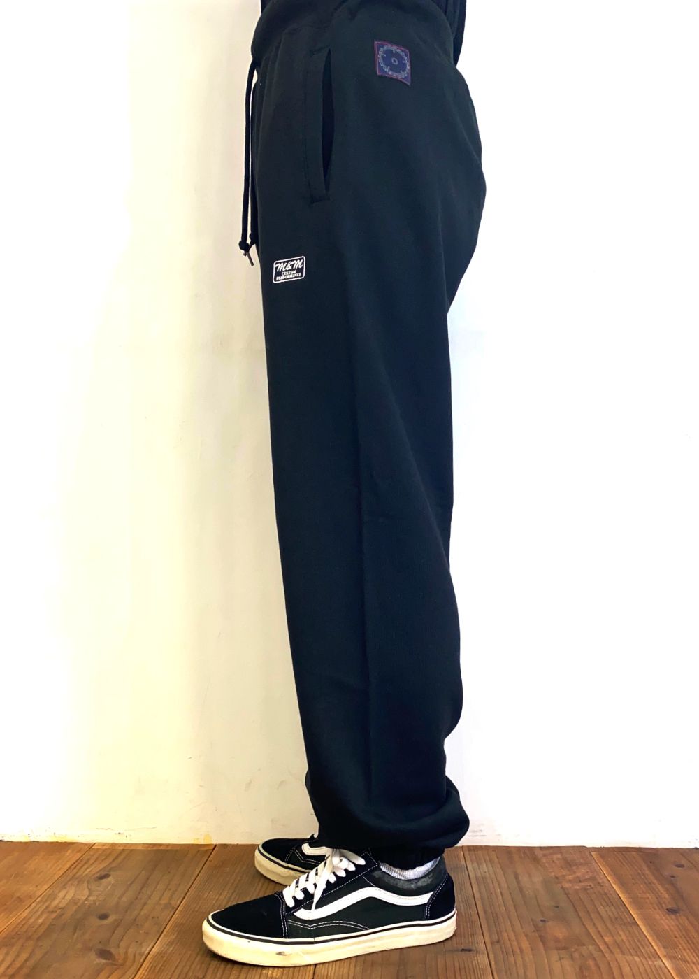 SWEAT PANTS (BLACK) / ライトオンス スウェット パンツ