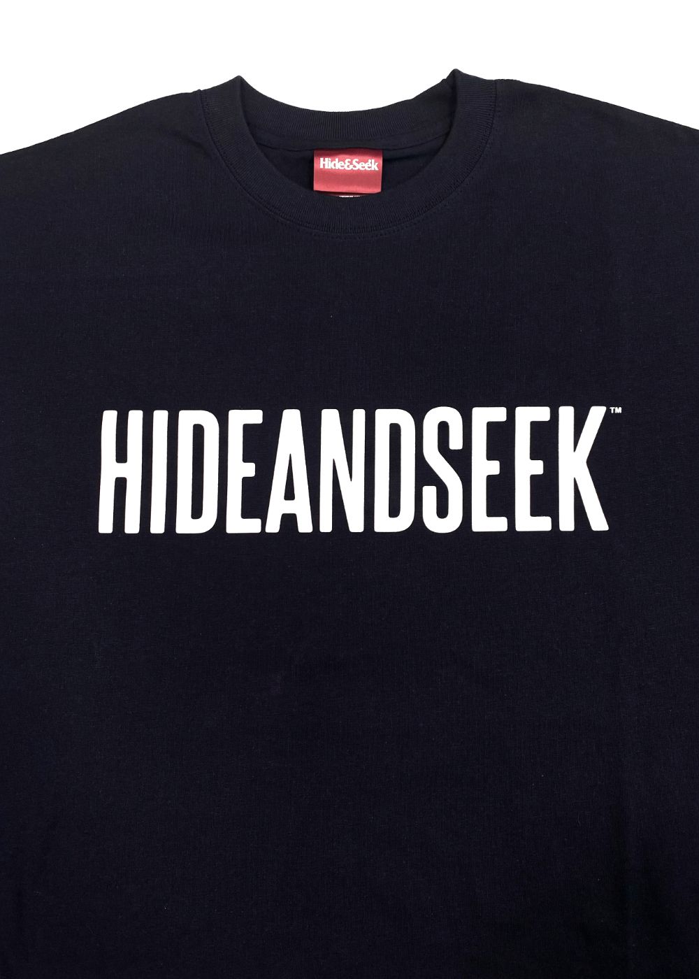 Logo L/S Tee(25ss Front) Big Silhouette (NAVY) / ロゴ プリント ロングスリーブ Tシャツ