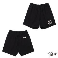× KEBOZ BASEBALL SHORTS (BLACK) / ケボズ コラボ ベースボール ショーツ