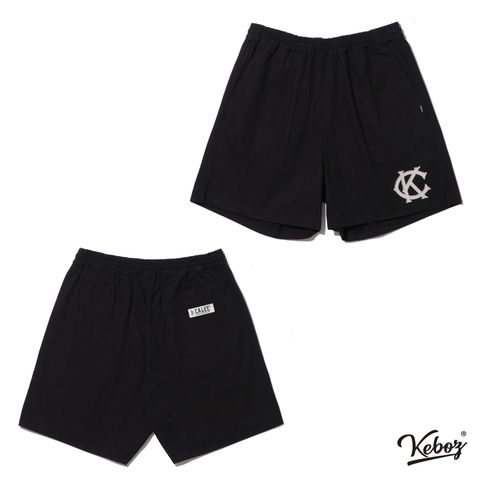 × KEBOZ BASEBALL SHORTS (BLACK) / ケボズ コラボ ベースボール ショーツ