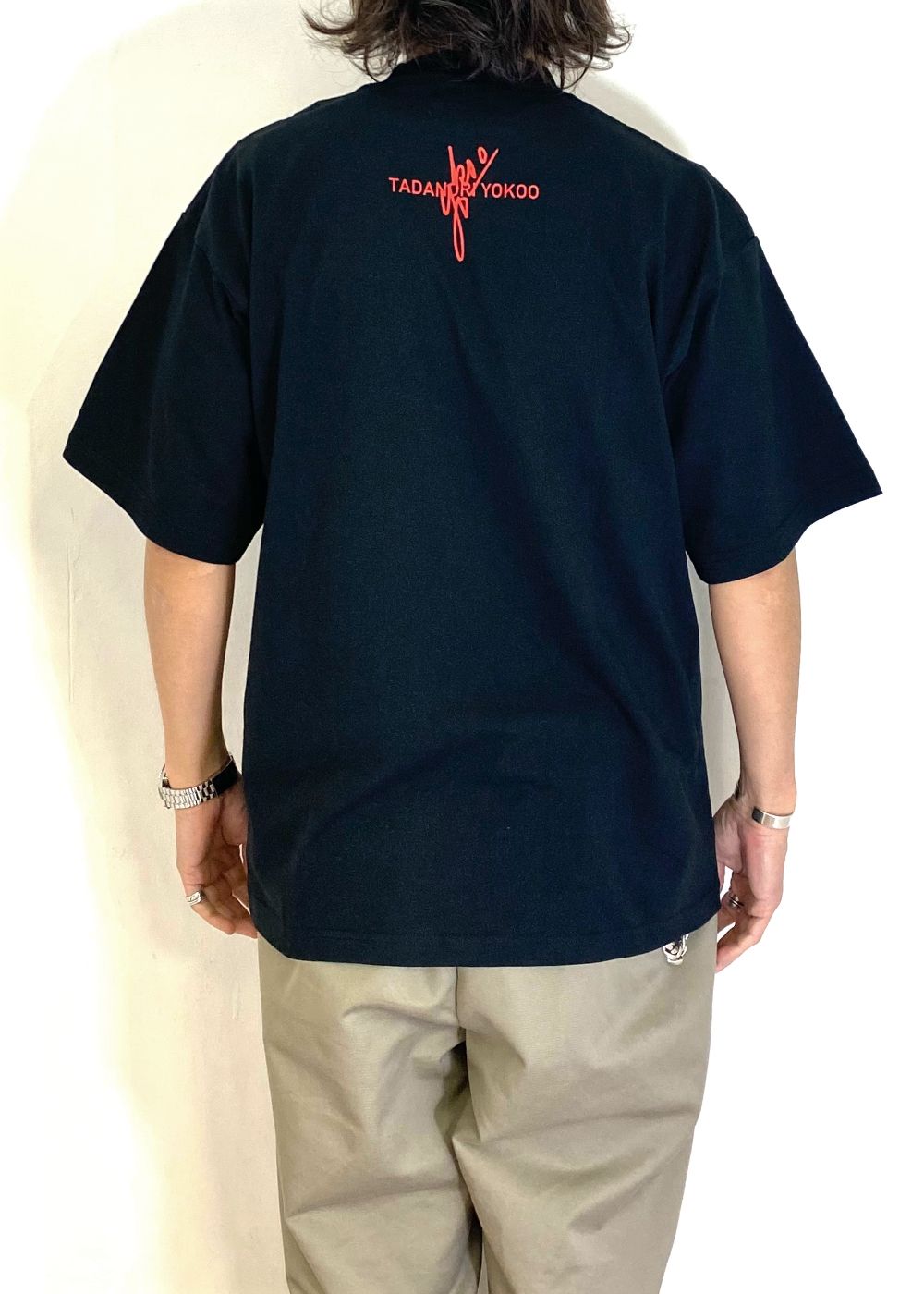 YOKOO雑踏髑髏 tee (BLACK) / ×横尾忠則 コラボ Tシャツ