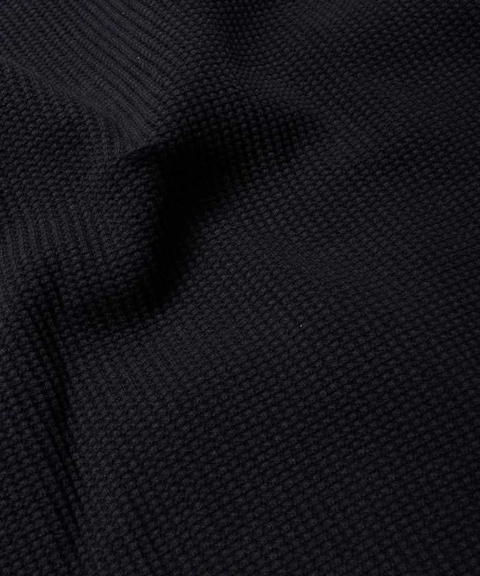 × WACKOMARIA Crew Neck Thermal (BLACK) / ワコマリア コラボサーマルカットソー