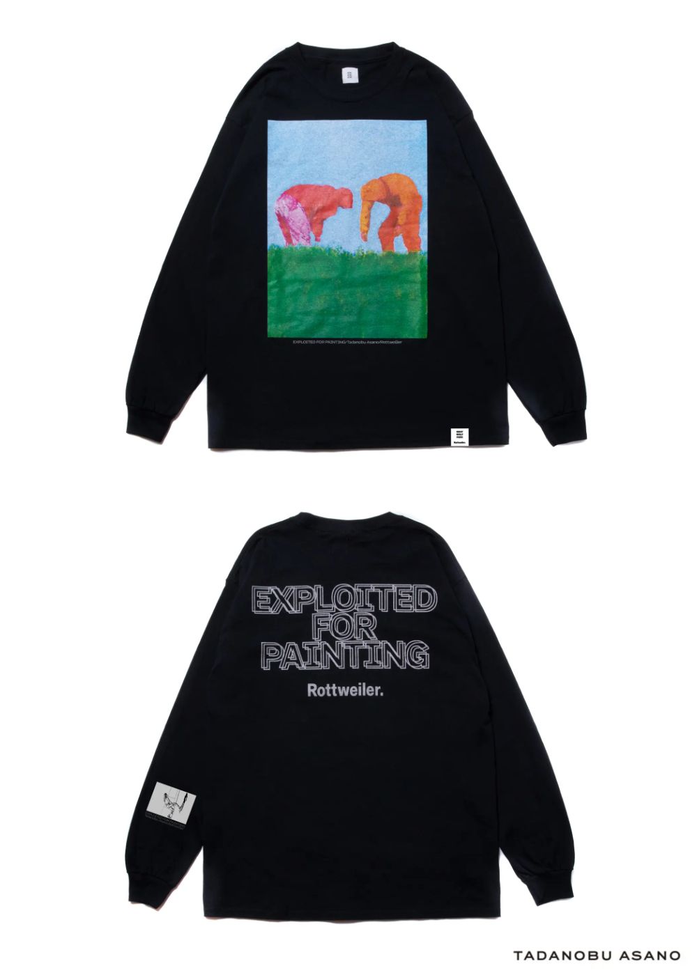 × Tadanobu Asano GARDENER LS TEE (BLACK) / 浅野忠信 コラボロンT (ガーデナー)