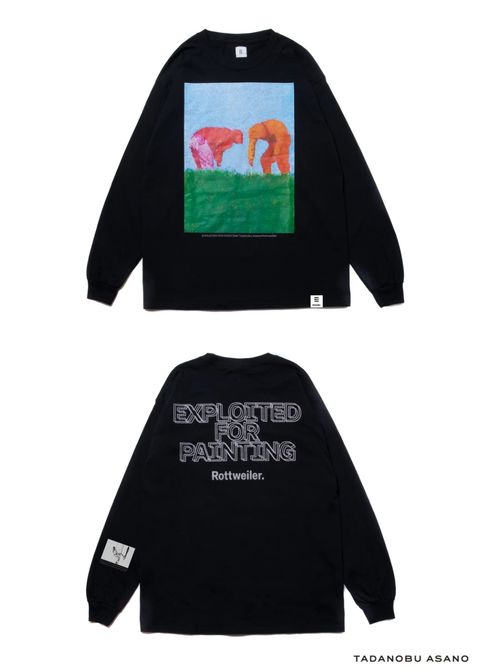 × Tadanobu Asano GARDENER LS TEE (BLACK) / 浅野忠信 コラボロンT (ガーデナー)