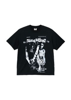 HARDCORE TEE (BLACK) / ハードコア プリント Tシャツ