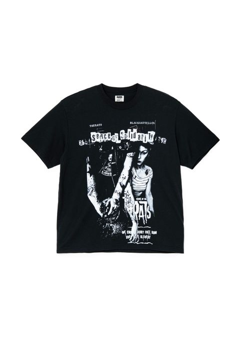HARDCORE TEE (BLACK) / ハードコア プリント Tシャツ