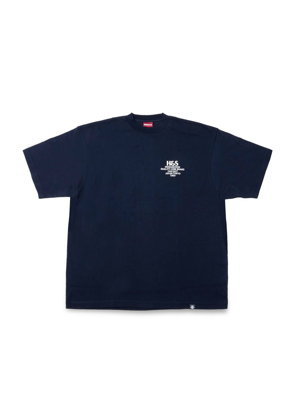 HIDE AND SEEK - H&S Logo S/S Tee (BigSilhouette) (BLACK