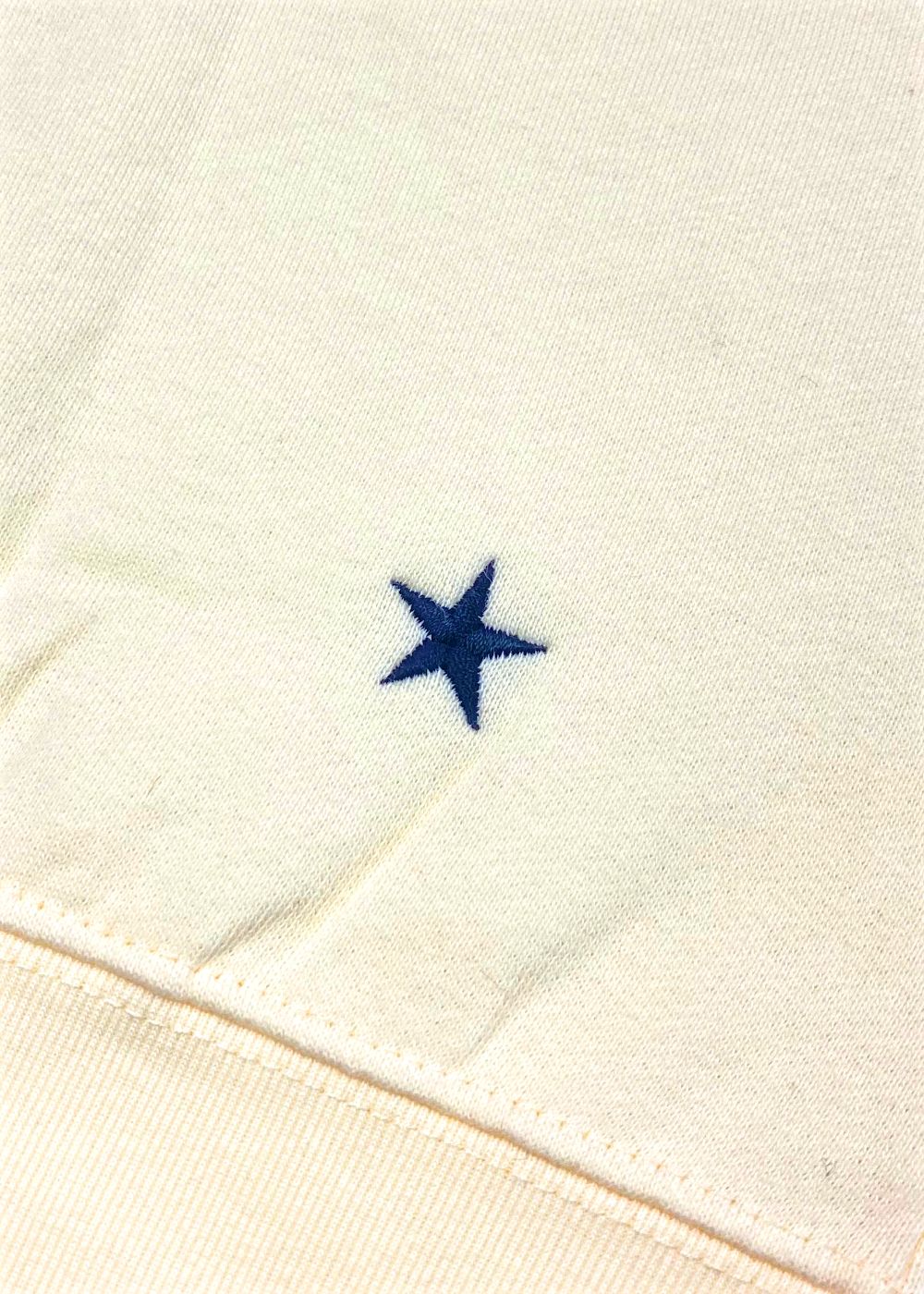 Short Sleeve Sweat (NATURAL) / ロゴ刺繍 半袖 クルーネック スウェット / セットアップ可能