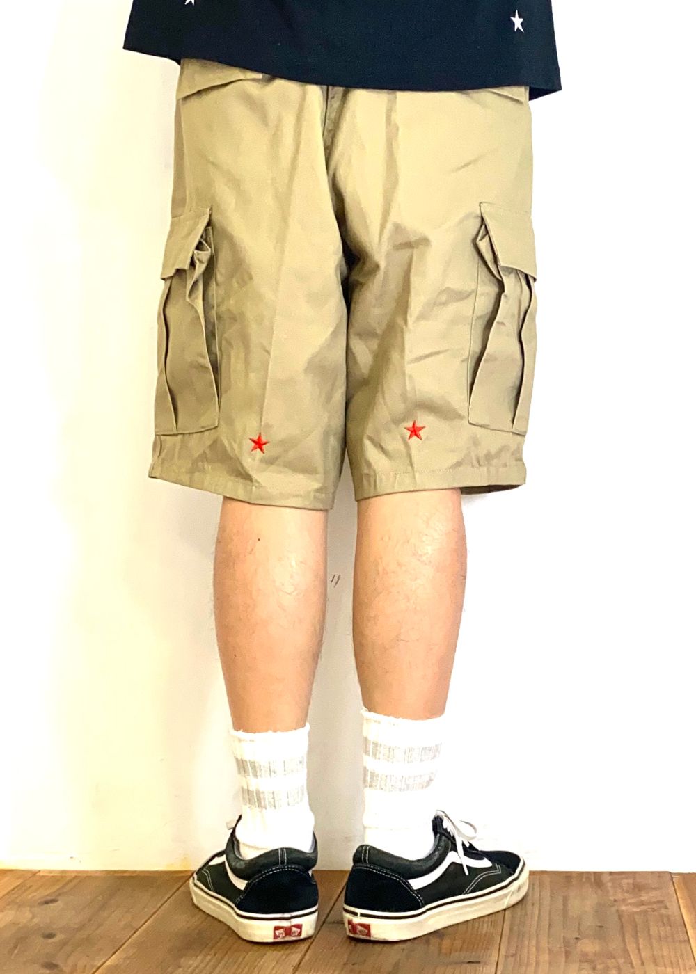 【ラスト1点】B.D.U. Shorts (KHAKI) / ミリタリー カーゴ ショーツ