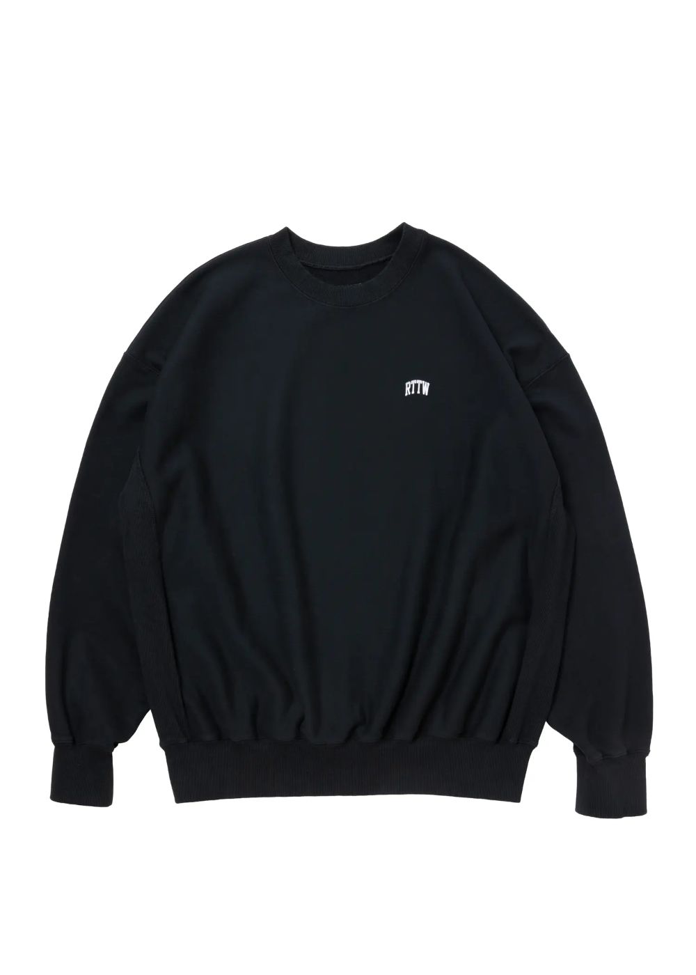 R9 LOGO SWEATER (BLACK) / オリジナル クルーネック スウェット