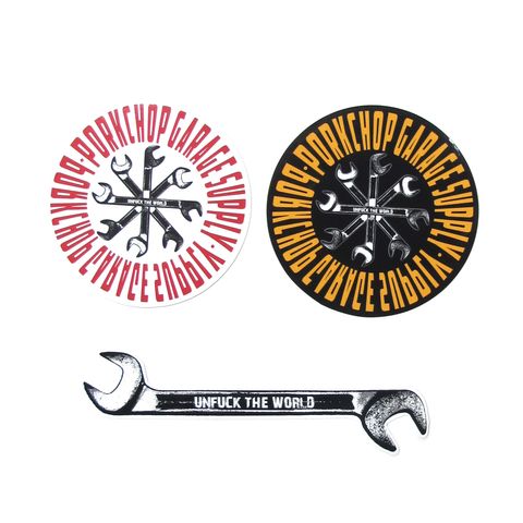 WRENCH STICKER SET / レンチ ステッカーセット