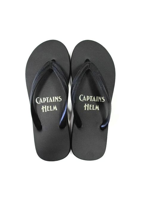 × CYAARVO / LOGO FLIP FLOP (BLACK) / シアーヴォ コラボビーチサンダル