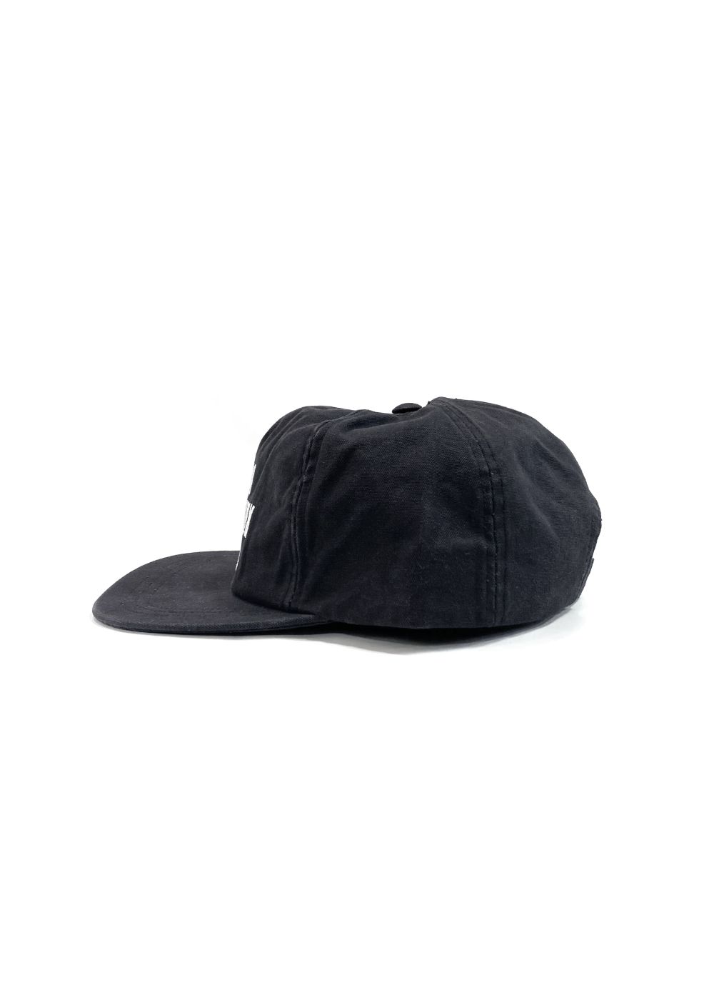 1995 OX Baseball CAP (Washed) (BLACK) / ロゴ刺繍 ダッドキャップ
