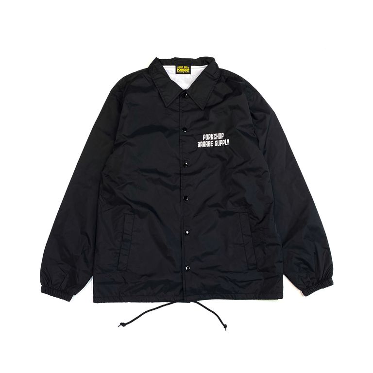 PORKCHOP GARAGE SUPPLY - BAR&SHIELD COACH JKT (BLACK) / バー 