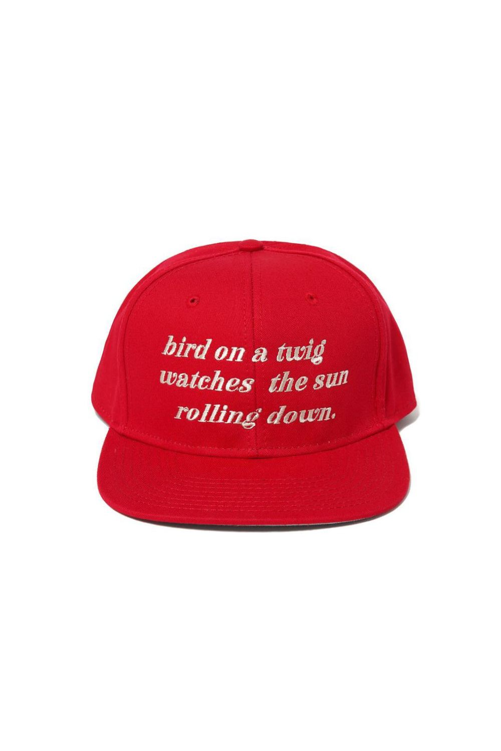 SNAPBACK BB CAP (×MASSES) (RED) / マシス コラボレーション キャップ
