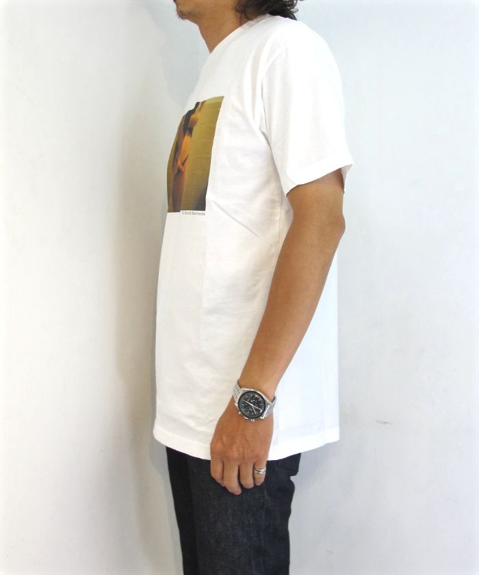 Stie-lo×Davide Sorrenti Unknown Nude T-SH (WHITE) / ×ダヴィデ・ソレンティ×スティーロ コラボフォトT